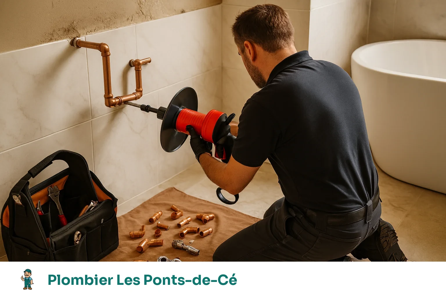 Plombier à Les Ponts-de-Cé